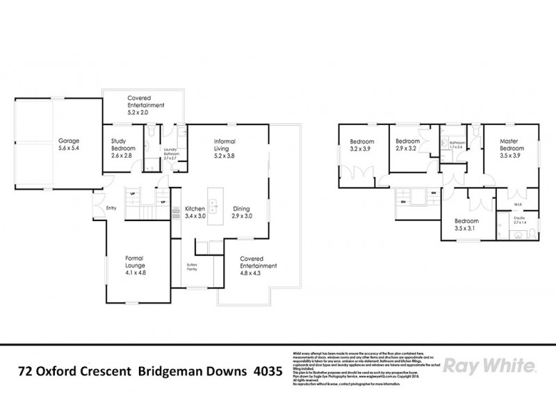 72 Oxford Crescent, Bridgeman Downs QLD 4035 Floorplan