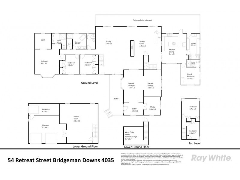 54 Retreat Street, Bridgeman Downs QLD 4035 Floorplan