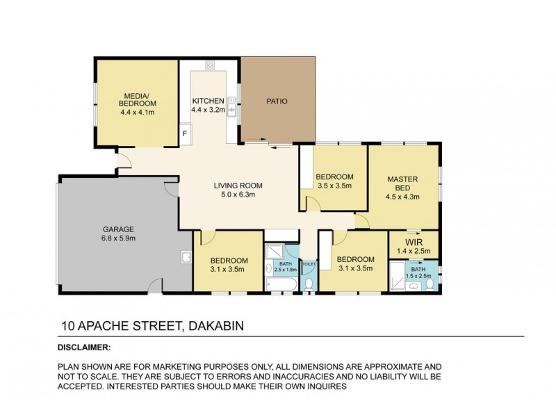 10 Apache Street, Dakabin QLD 4503 Floorplan