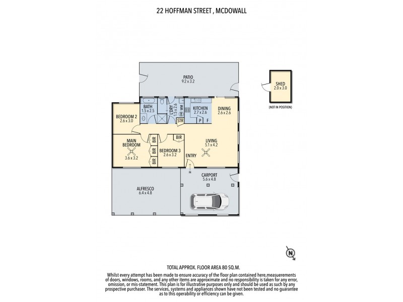 22 Hoffman Street, Mcdowall QLD 4053 Floorplan