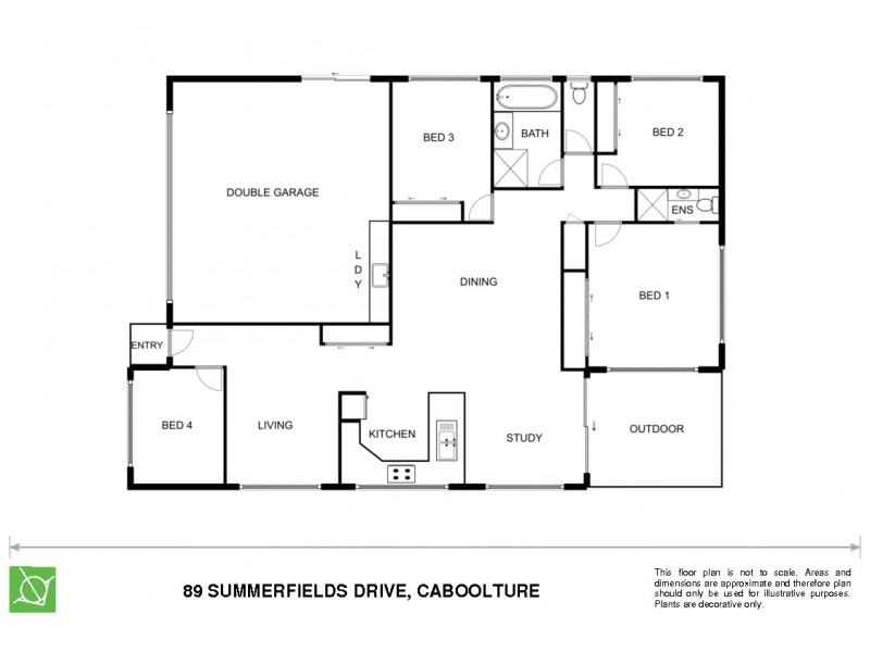 89 Summerfields Drive, Caboolture QLD 4510 Floorplan