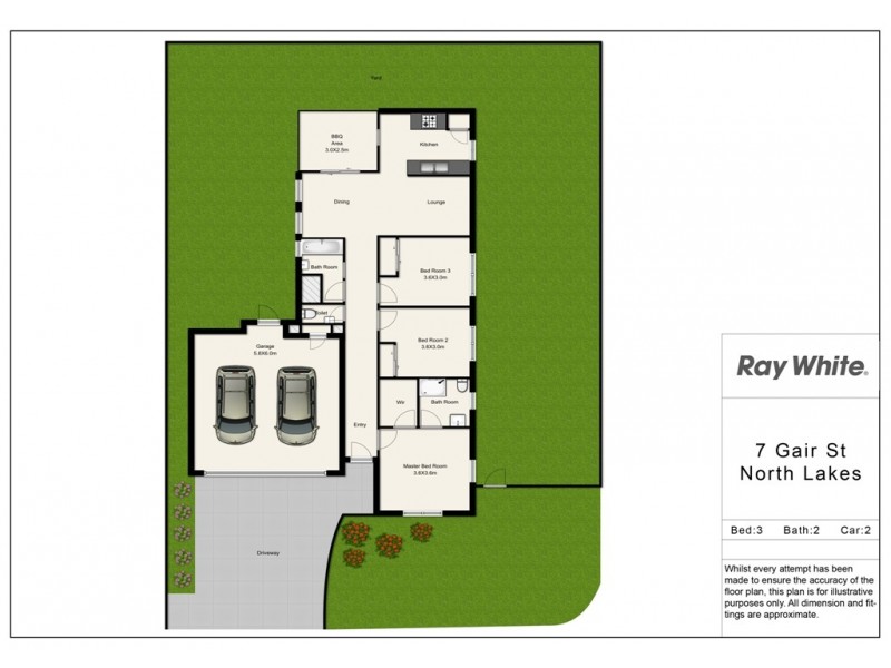 7 Gair Street, North Lakes QLD 4509 Floorplan