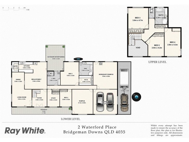 2 Waterford Place, Bridgeman Downs QLD 4035 Floorplan