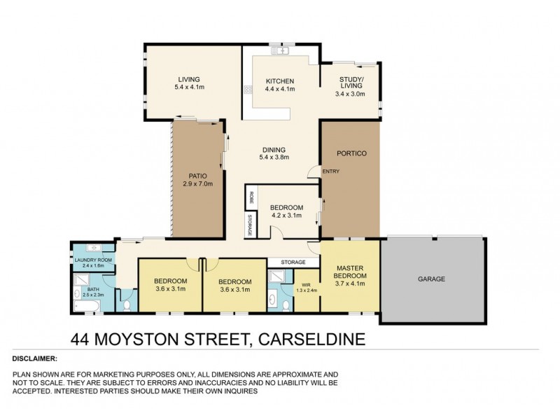 44 Moyston Street, Carseldine QLD 4034 Floorplan