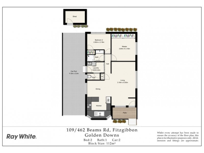 109/462 Beams Road, Fitzgibbon QLD 4018 Floorplan