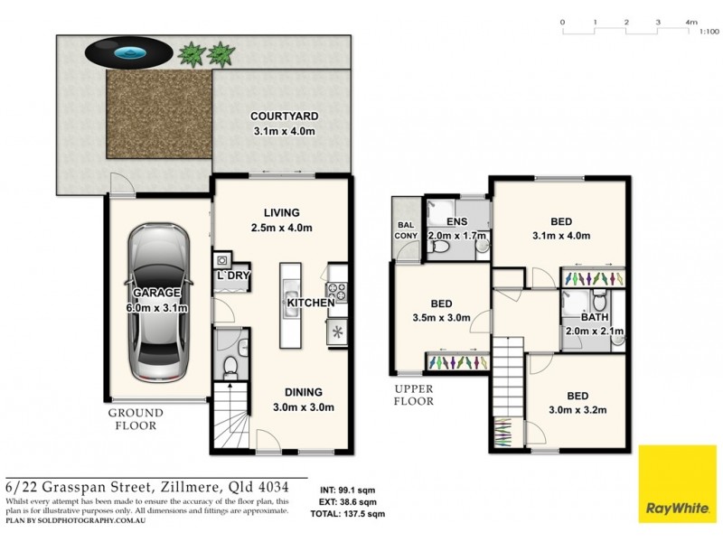 6/22 Grasspan Street, Zillmere QLD 4034 Floorplan