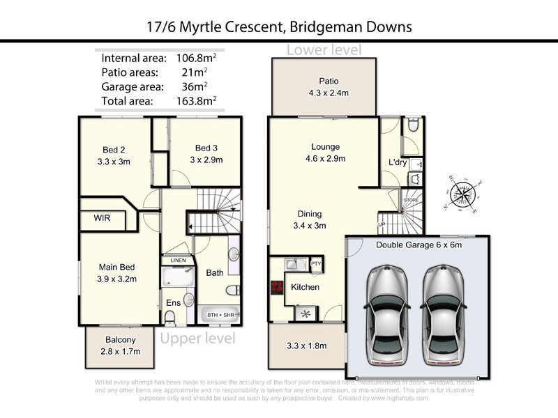 17/6 Myrtle Crescent, Bridgeman Downs QLD 4035 Floorplan