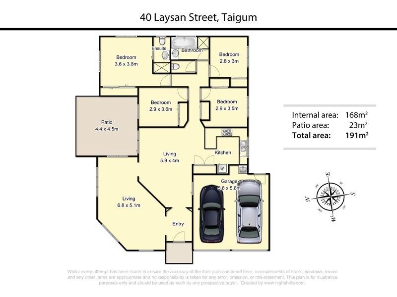 40 Laysan Street, Taigum QLD 4018 Floorplan