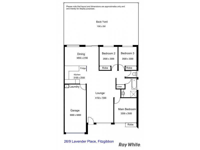 26/9 Lavender Place, Fitzgibbon QLD 4018 Floorplan