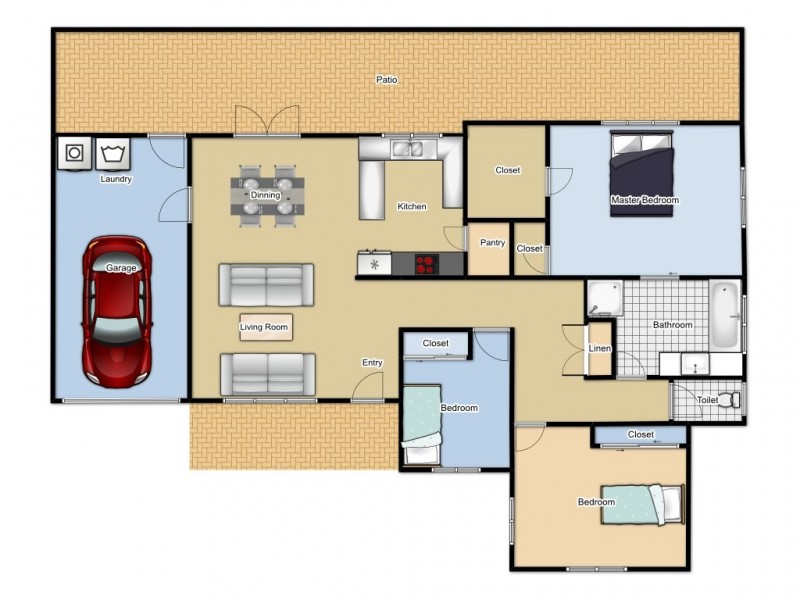 1 Epsom Close, Bracken Ridge QLD 4017 Floorplan