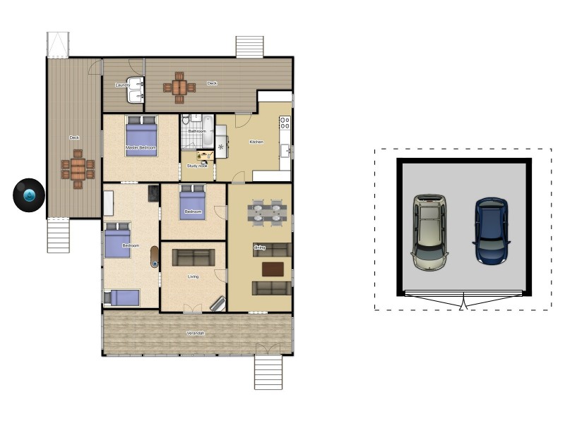 44 Tinney Road, Upper Caboolture QLD 4510 Floorplan