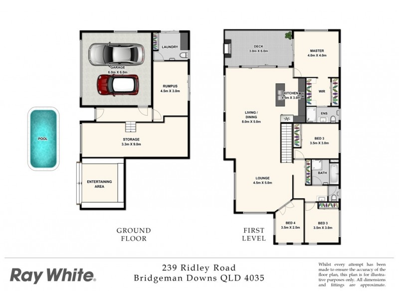 239 Ridley Road, Bridgeman Downs QLD 4035 Floorplan