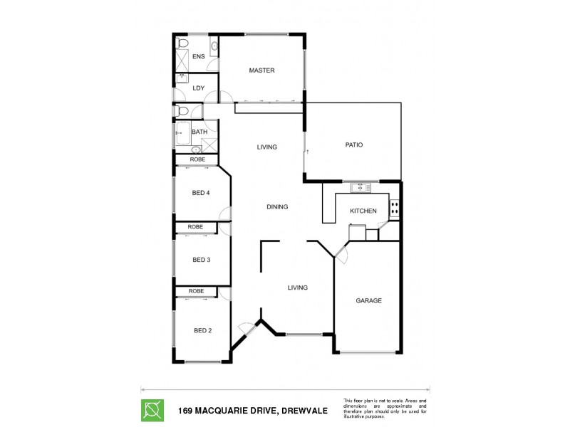169 Macquarie Way, Drewvale QLD 4116 Floorplan