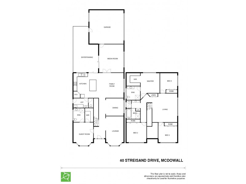 40 Streisand Drive, Mcdowall QLD 4053 Floorplan