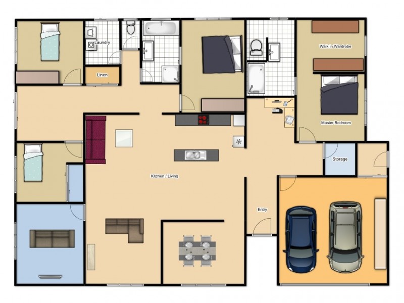 2 Oriole Street, Taigum QLD 4018 Floorplan