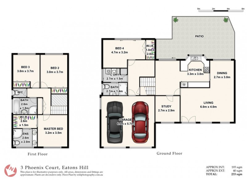 3 Phoenix Court, Eatons Hill QLD 4037 Floorplan