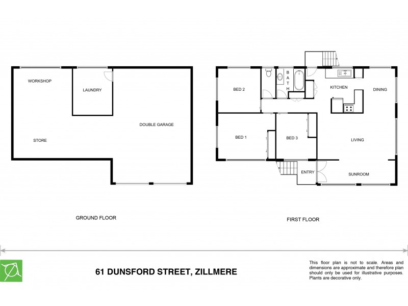 61 Dunsford Street, Zillmere QLD 4034 Floorplan