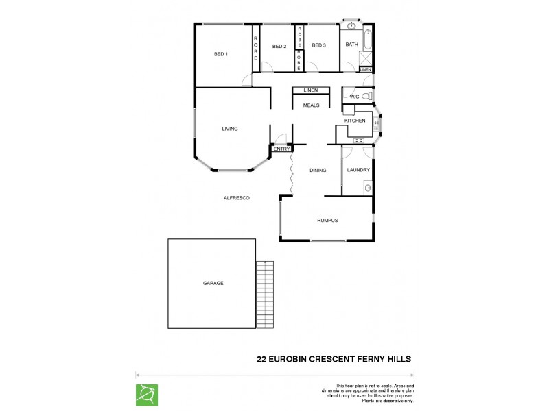 22 Eurobin Crescent, Ferny Hills QLD 4055 Floorplan