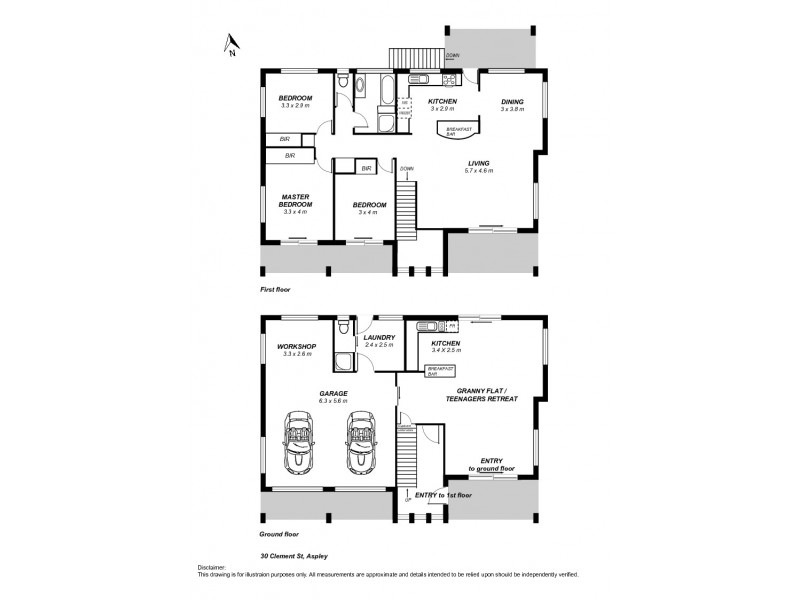 30 Clement Street, Aspley QLD 4034 Floorplan