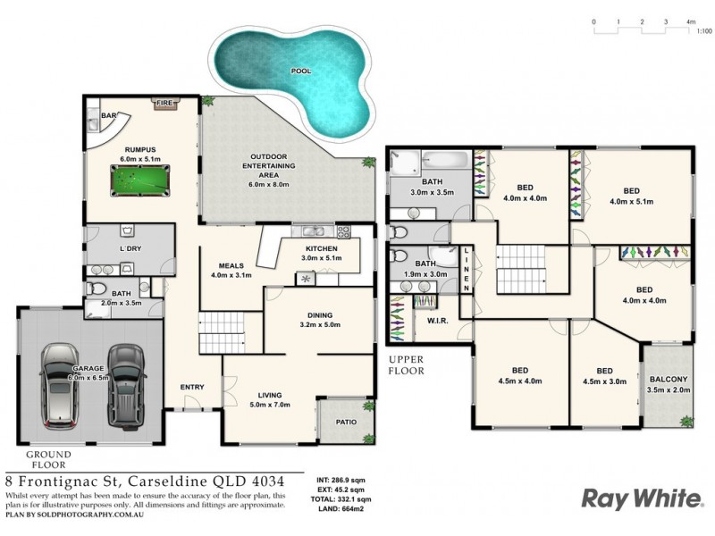 8 Frontignac Street, Carseldine QLD 4034 Floorplan