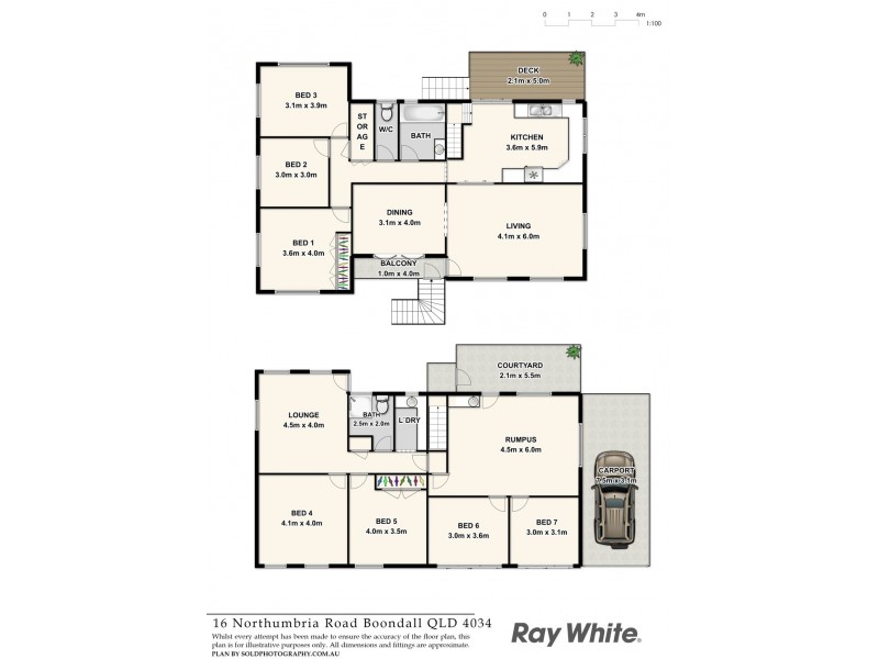 16 Northumbria Road, Boondall QLD 4034 Floorplan