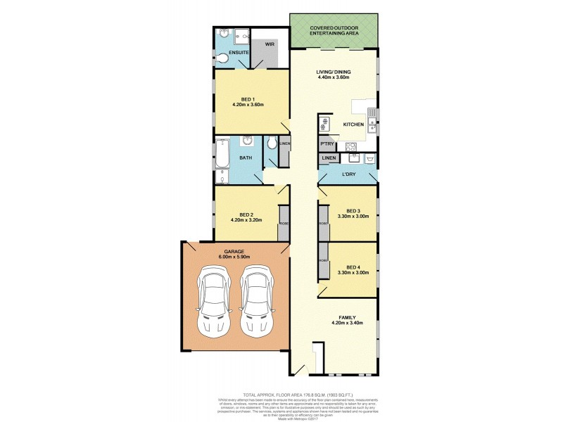 4 Sunscape Street, Mango Hill QLD 4509 Floorplan
