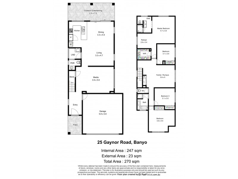 25 Gaynor Road, Banyo QLD 4014 Floorplan