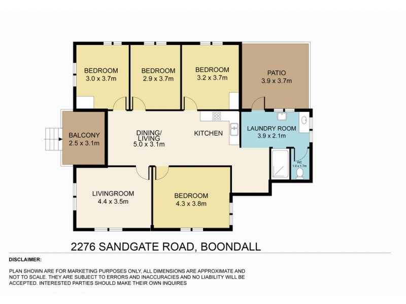 2276 Sandgate Road, Boondall QLD 4034 Floorplan