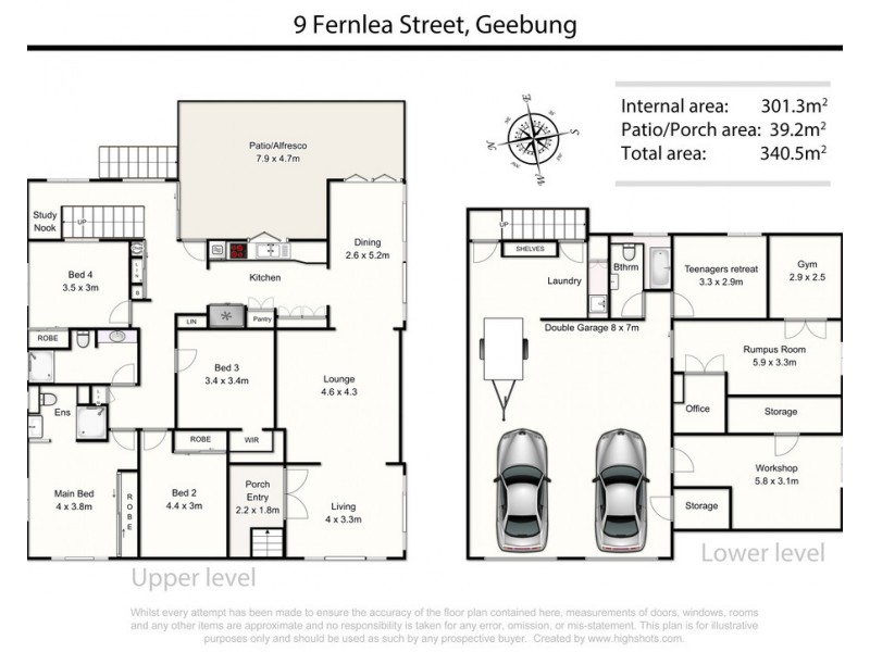 9 Fernlea Street, Geebung QLD 4034 Floorplan