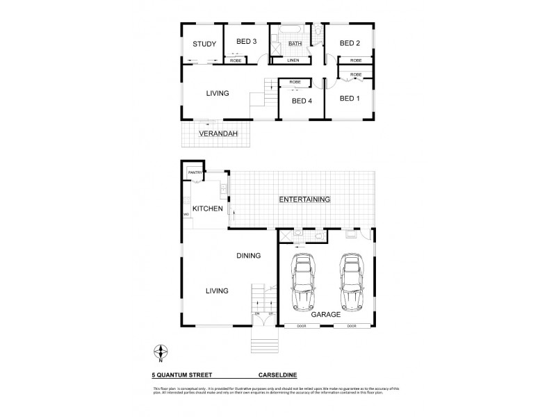 5 Quantum Street, Carseldine QLD 4034 Floorplan