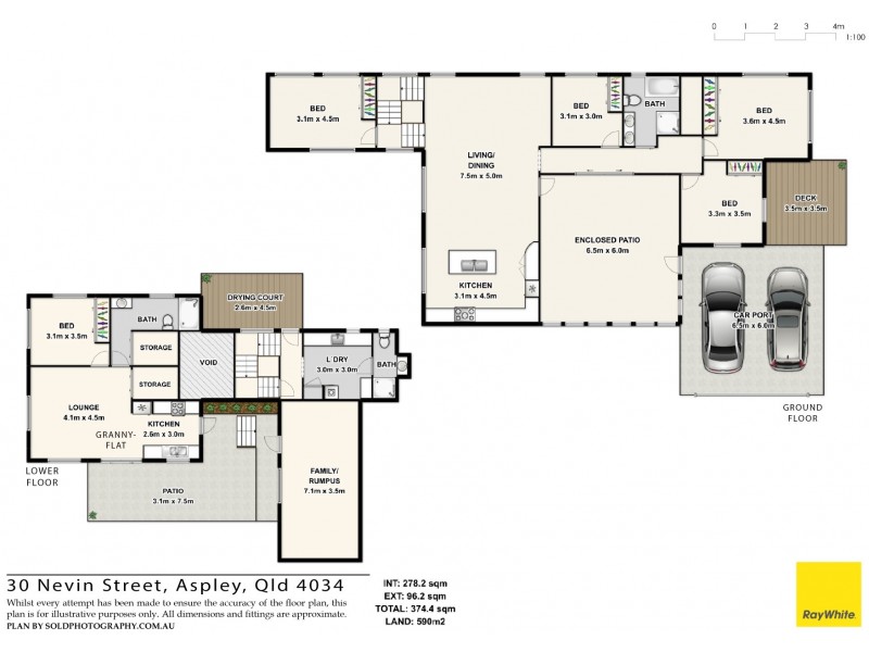 30 Nevin Street, Aspley QLD 4034 Floorplan