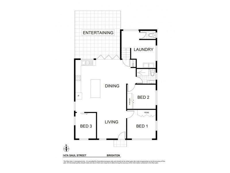 147A Saul Street, Brighton QLD 4017 Floorplan