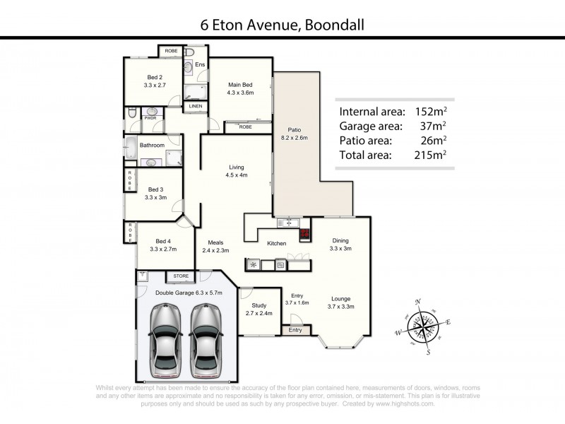 6 Eton Avenue, Boondall QLD 4034 Floorplan