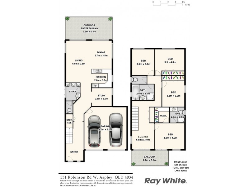 531 Robinson Road West, Aspley QLD 4034 Floorplan