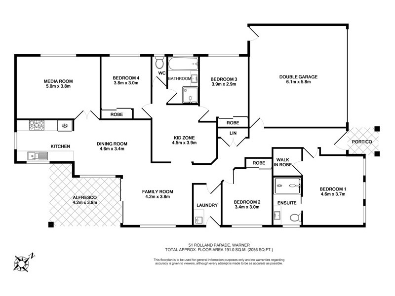 51 Rolland Parade, Warner QLD 4500 Floorplan