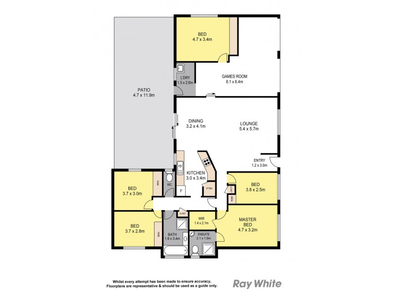 1 Noble Court, Warner QLD 4500 Floorplan