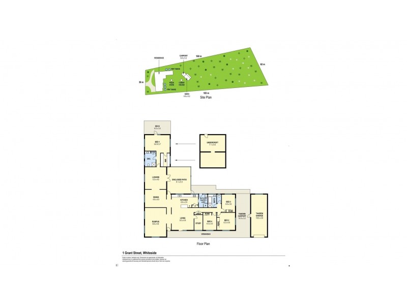 1 Grant Street, Whiteside QLD 4503 Floorplan