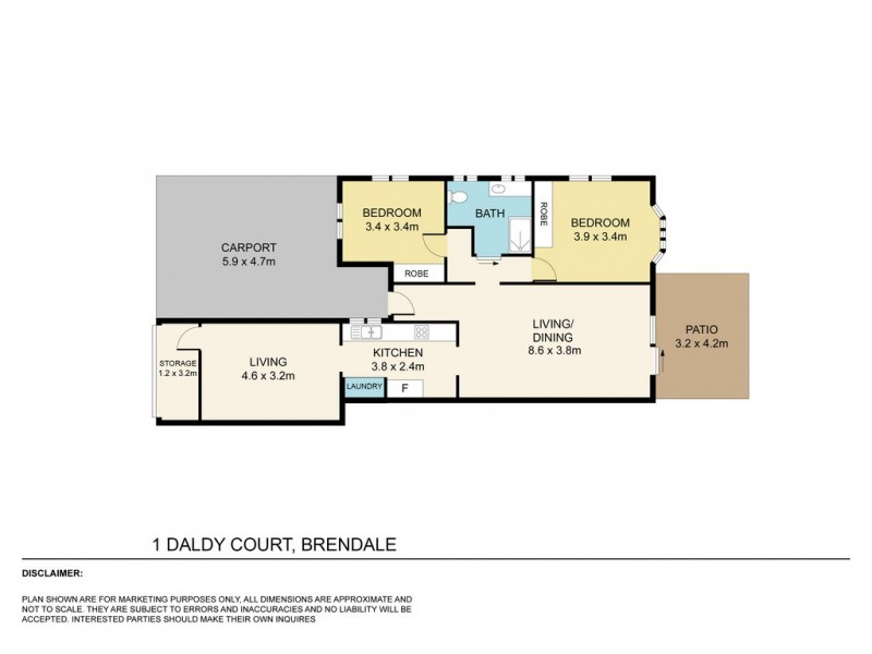1 Daldy Court, Brendale QLD 4500 Floorplan
