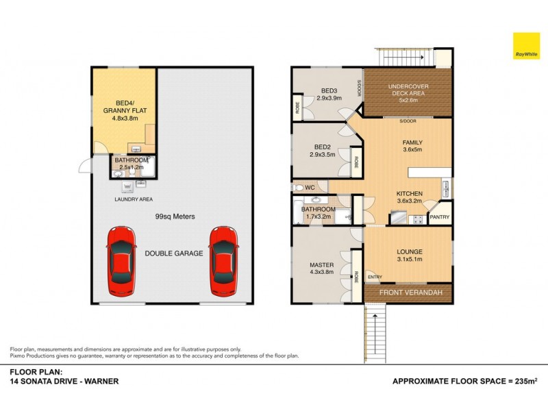 14 Sonata Drive, Warner QLD 4500 Floorplan