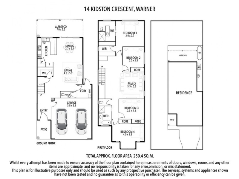 14 Kidston Crescent, Warner QLD 4500 Floorplan