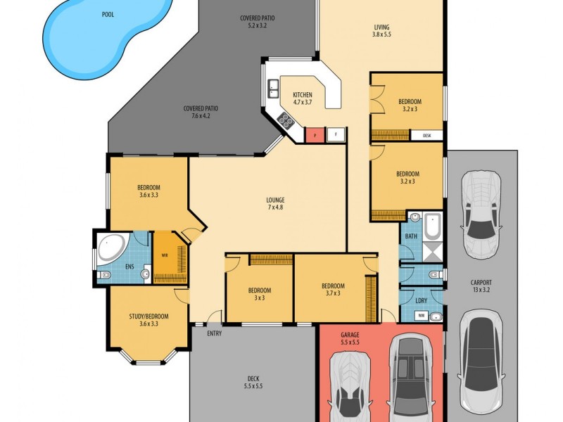 1A Kym Court, Bray Park QLD 4500 Floorplan