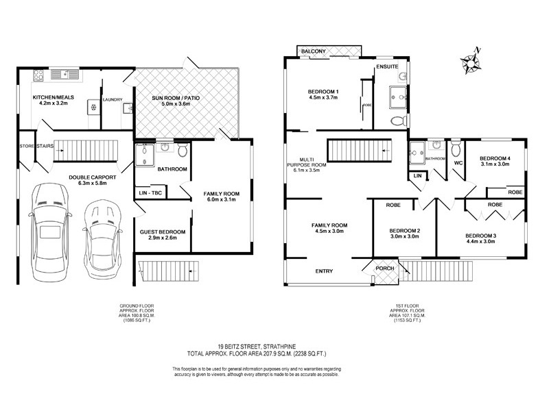 19 Beitz Street, Strathpine QLD 4500 Floorplan