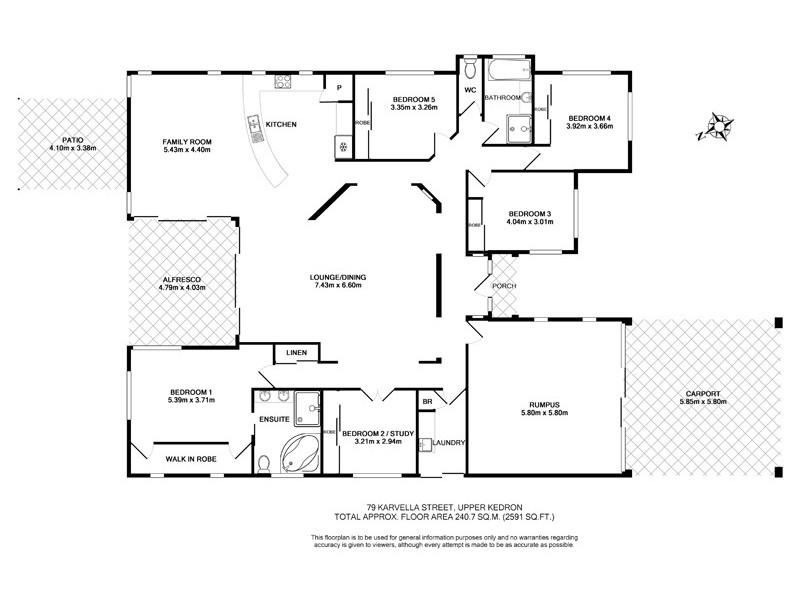79 Karvella Street, Upper Kedron QLD 4055 Floorplan