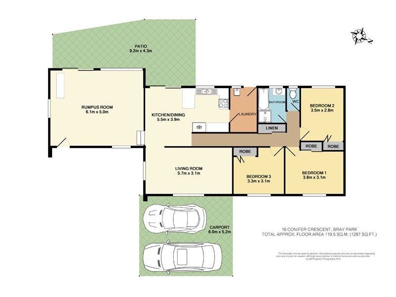 16 Conifer Crescent, Bray Park QLD 4500 Floorplan