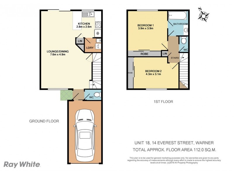 18/14 Everest Street, Warner QLD 4500 Floorplan