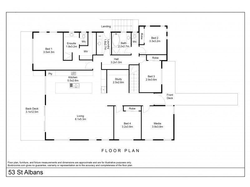 53 St Albans Road, Mount Louisa QLD 4814 Floorplan