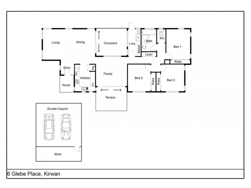 6 Glebe Place, Kirwan QLD 4817 Floorplan