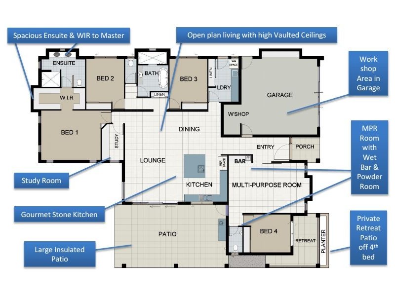 6 Featherwood Street, Mount Low QLD 4818 Floorplan