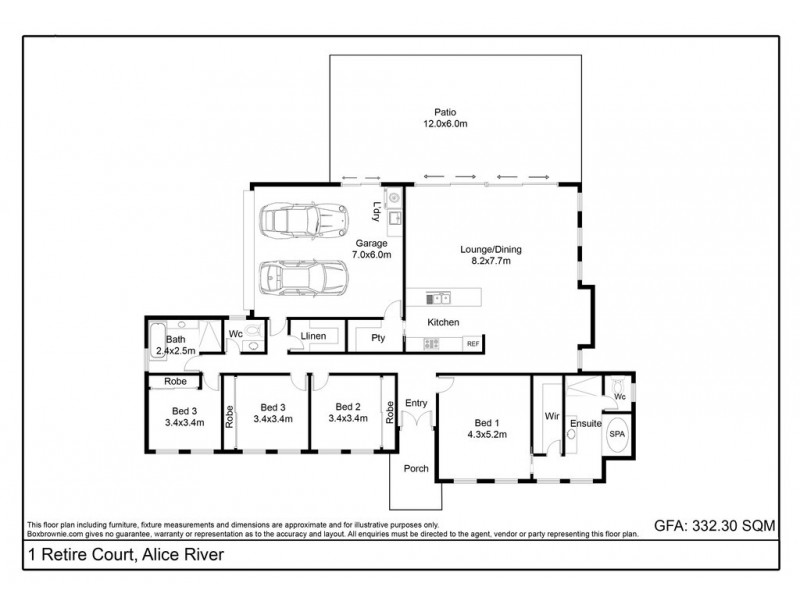 1 Retire Court, Alice River QLD 4817 Floorplan