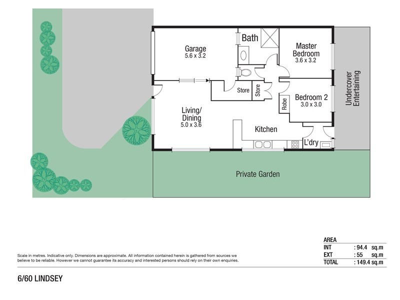 6/60 Lindsay Street, Rosslea QLD 4812 Floorplan